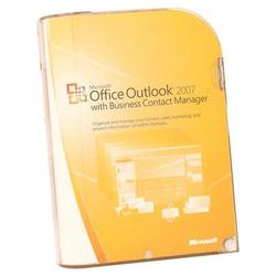Microsoft Office Outlook 2007 with Business Contact Manager - Complete Product - 1 PC - Retail - PC