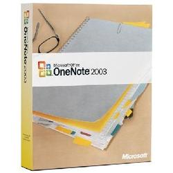 MICROSOFT OEM SOFTWARE Microsoft OneNote 2003 - License & Media - License and Media - OEM - 1 User - PC