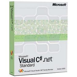 Microsoft Visual C#. NET 2003 Standard - Complete Product - Standard - 1 User - PC
