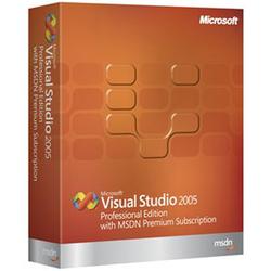Microsoft Visual Studio 2005 Professional Edition with MSDN Premium Subscription - Upgrade - Standard - 1 User - Upgrade - Retail - PC