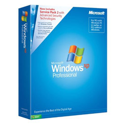 Microsoft Windows XP Professional FULL VERSION with SP2
