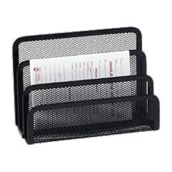 Eldon Office Products Mini Sorter, 7 x3-1/2 x5-1/4 , Mesh, Black (ELD22231)