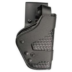 Uncle Mike's Mirage Pro-3 Triple Ret. Duty Holster,b/w,rh,size 21