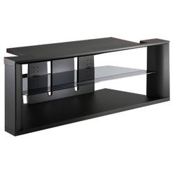 Mitsubishi MB-62B TV Stand - Glass - Black