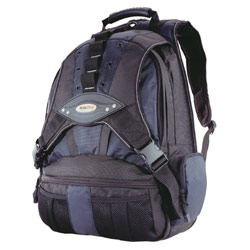 MOBILE EDGE LLC Mobile Edge Premium Backpack - Laptop Backpack - 9 x 21 x 16 - Ballistic Nylon - Navy/Black, for up to 17 laptops
