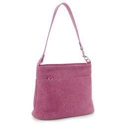 MOBILE EDGE LLC Mobile Edge Suede Clutch Notebook Purse - Suede - Pink