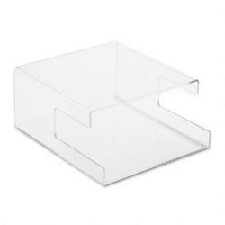 Kantek Inc Monitor/Keyboard Stand, Nonskid Feet, 11-1/2w x 13-1/2d x 6h, Clear Acrylic (KTKAMS360)