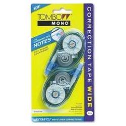 American Tombow Inc. Mono® Wide Width Correction Tape, Extra-wide tape, 1/4 x 394 , White (TOM68682)