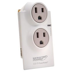 MONSTER POWER Monster Cable PowerProtect Home HS AVFL 200 2 Outlet Surge Suppressor - Receptacles: 2 - 1080J