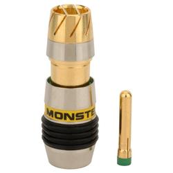 Monster CI Pro Monster Cable QL RG6Q RY-10 QuickLock RG6Q RCA Connector - A/V Connector - RCA