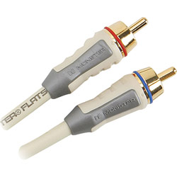 MONSTER CABLE POWER Monster FlatScreen Stereo Audio Cable - 2M Audio Interconnect