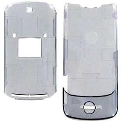 Wireless Emporium, Inc. Motorola KRZR K1 Trans. Smoke Snap-On Protector Case Faceplate