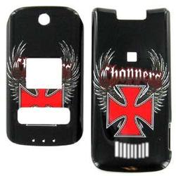 Wireless Emporium, Inc. Motorola KRZR K1m Chopper w/Wings Snap-On Protector Case Faceplate