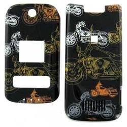 Wireless Emporium, Inc. Motorola KRZR K1m Classic Motorcycles Snap-On Protector Case Faceplate