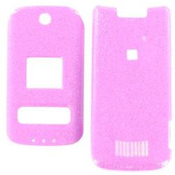 Wireless Emporium, Inc. Motorola KRZR K1m Glitter Pink Snap-On Protector Case Faceplate