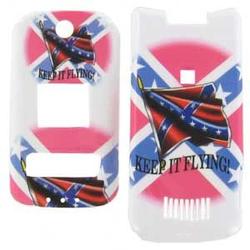 Wireless Emporium, Inc. Motorola KRZR K1m Rebel Flag Snap-On Protector Case Faceplate