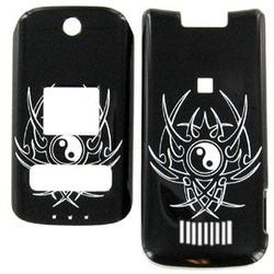 Wireless Emporium, Inc. Motorola KRZR K1m Yin & Yang Snap-On Protector Case Faceplate