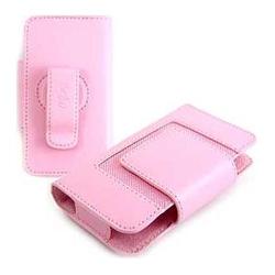 Wireless Emporium, Inc. Motorola Q Soho Kroo Leather Pouch (Pink)