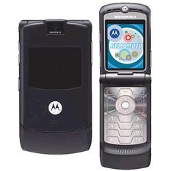 MOTOROLA INC. Motorola RAZR V3 Quadband 1.3 MegaPixel Camera Phone-Choose Color -- Unlocked (V3RAZRBLACK)