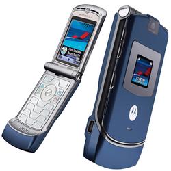 MOTOROLA INC. Motorola RAZR V3 Quadband 1.3 MegaPixel Camera Phone-Choose Color -- Unlocked (V3RAZRNAVY)