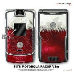 WraptorSkinz Motorola Razor (Razr) V3m Skin Christmas Stocking Kit by