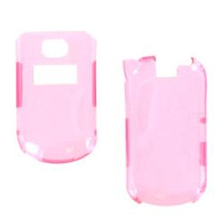 Wireless Emporium, Inc. Motorola V265 Trans. Pink Snap-On Protector Case Faceplate