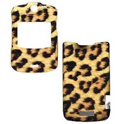 Wireless Emporium, Inc. Motorola V3/V3m/V3c Leopard Snap-On Protector Case Faceplate