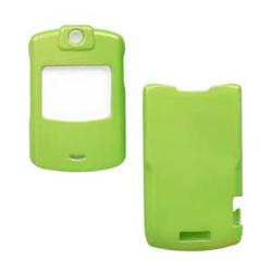 Wireless Emporium, Inc. Motorola V3/V3m/V3c Lime Green Snap-On Protector Case Faceplate