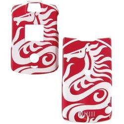 Wireless Emporium, Inc. Motorola V3/V3m/V3c Red Dragon Snap-On Protector Case Faceplate