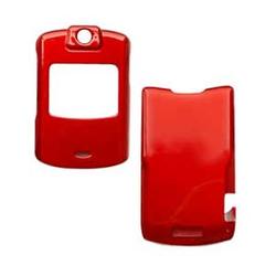 Wireless Emporium, Inc. Motorola V3/V3m/V3c Red Snap-On Protector Case Faceplate