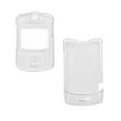 Wireless Emporium, Inc. Motorola V3/V3m/V3c Trans. Clear Snap-On Protector Case Faceplate