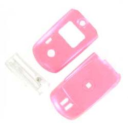 Wireless Emporium, Inc. Motorola V710/E815 Pink Snap-On Protector Case Faceplate