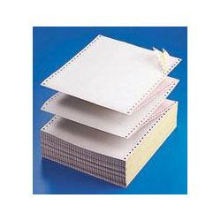 Universal Office Products Multicolor Carbonless Printout Paper, 9-1/2x11, 3 Parts, 1,200 Shts/Ctn (UNV15873)