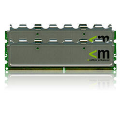 Mushkin 4GB EM2-6400 DDR2 SDRAM Memory Module - 4GB (2 x 2GB) - 800MHz DDR2-800/PC2-6400 - DDR2 SDRAM - 240-pin