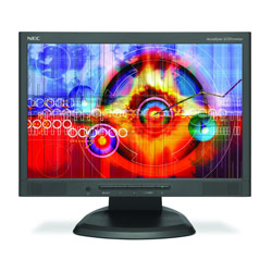 NEC AccSync LCD193WXM-BK - 19 Widescreen LCD Monitor - 1000:1, 300 cd/m2 - DVI