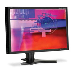 NEC MultiSync LCD2690WUXi-BK - 25 Widescreen LCD Monitor - 800:1, 12ms, 1920x1200 - DVI