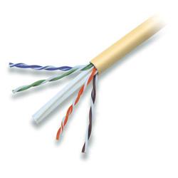 BELKIN COMPONENTS NETWORK CABLE - BARE WIRE - BARE WIRE - 1000 FT - UTP - ( CAT 6 ) - YELLOW