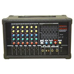 Nady SPM-6300 6-Channel, 300-Watt Stereo Powered Mixer