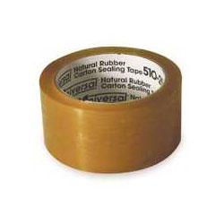 Universal Office Products Natural Rubber Adhesive High-Performance Tape, Clear, 48mm x 100m, 3 Core (UNV5102100)