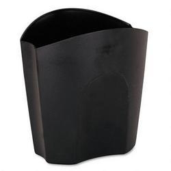 Eldon Office Products Nesting Plastic Super Cup, 3-7/8w x 5-1/8d x 5-1/4h, Black (RUB63524)