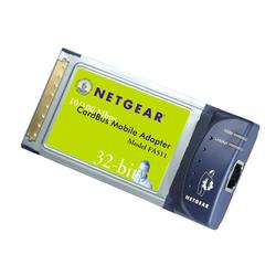 Netgear FA511 Network Adapter - CardBus - 1 x RJ-45 - 10/100Base-TX