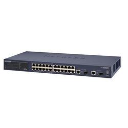 Netgear ProSafe FS726TP 24 Port 10/100 Smart Switch - 24 x 10/100Base-TX LAN, 2 x 10/100/1000Base-T