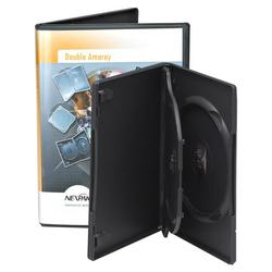 Nexpak 2JPD3-W/TRY-GRY-ASSM Double Amaray DVD Case