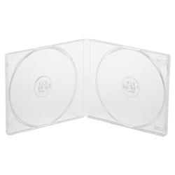 Nexpak Bulk 2CDP3-CLR-OS Double CD Polybox with Full Sleeve