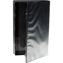 Nexpak Bulk AT-3L BLACK VHS Case with Full Sleeve