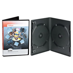 Nexpak TWINPAK-14MM TWINpak Double DVD Storage Case