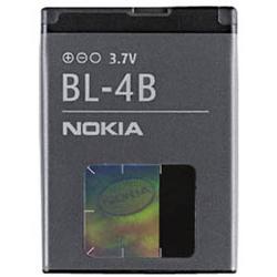 Nokia BL-4B Lithium Ion NoMEM Cell Phone Battery - Lithium Ion (Li-Ion) - 3.7V DC - Cell Phone Battery