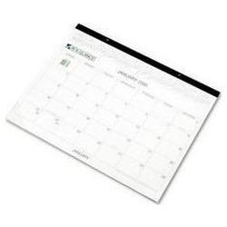 At-A-Glance Nonrefillable Monthly Desk Pad Calendar, 2-Color Printing, Black Bind, 22 x 17 (AAGGG250000)