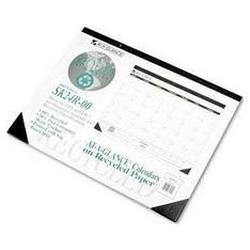 At-A-Glance Nonrefillable One-Color Monthly Desk Pad Calendar, 22 x 17, Jan.-Dec., Black (AAGSK24R00)