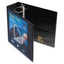 Avery-Dennison Nonstick Heavy-Duty EZD® Reference View Binder, 4 Large Capacity, Black (AVE79604)
